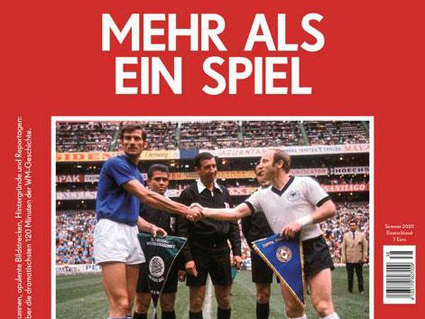 Mehr als ein Spiel: 100 Seiten über das dramatischste Spiel der WM-Geschichte. Das Heft ist seit dieser Woche erhältlich.