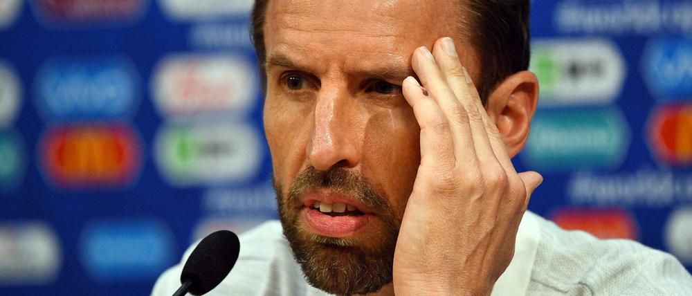 Muss sich beim Spiel gegen Panama konzentrieren – auch aus gesundheitlichen Gründen: Englands Trainer Gareth Southgate.