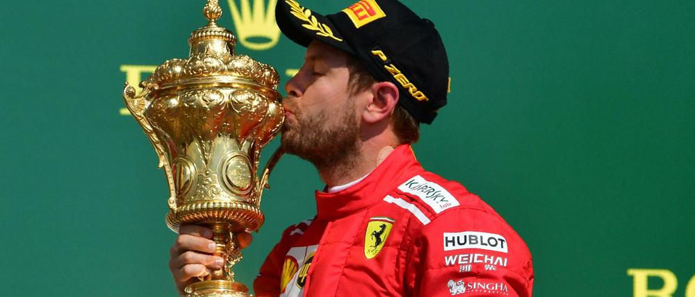 Gewinner. Sebastian Vettel will das Heimspiel für sich entscheiden.