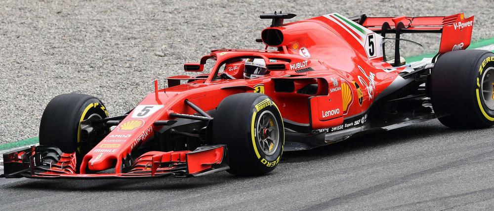 Sebastian Vettel bei Ferrari
