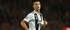 Cristiano Ronaldo blieb ohne Tor in Manchester, gewann aber mit Juve. 
