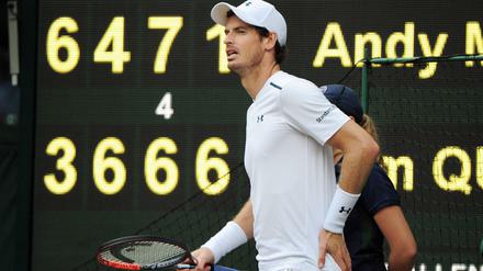 Die Hüfte: Andy Murray verabschiedet sich vorzeitig aus Wimbledon.