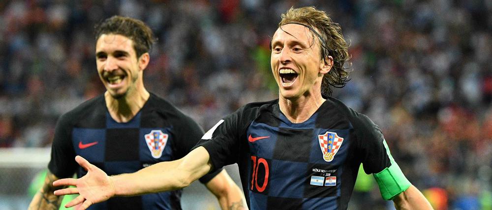 Luka Modric ist das Herzstück des kroatischen Spiels. 