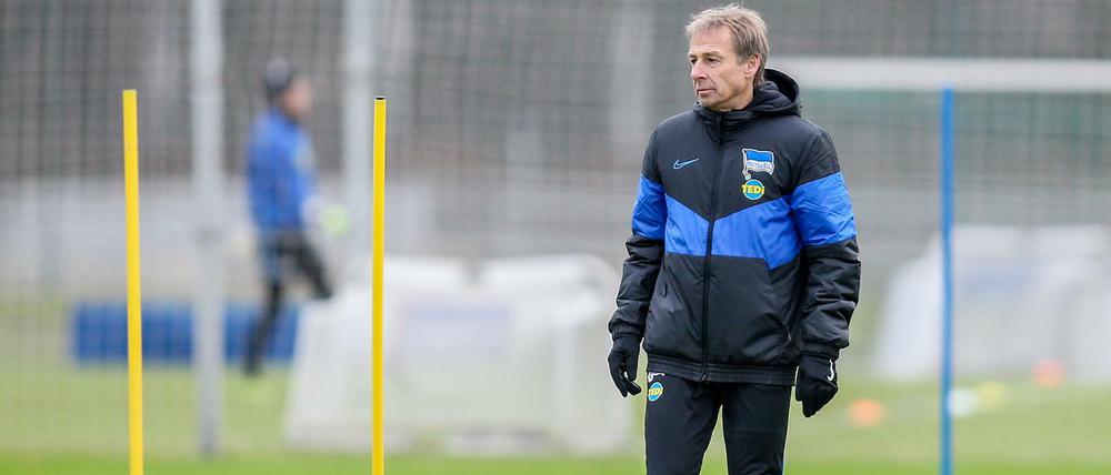 Trainer Jürgen Klinsmann gewährt nur selten Einblicke in die Arbeit.