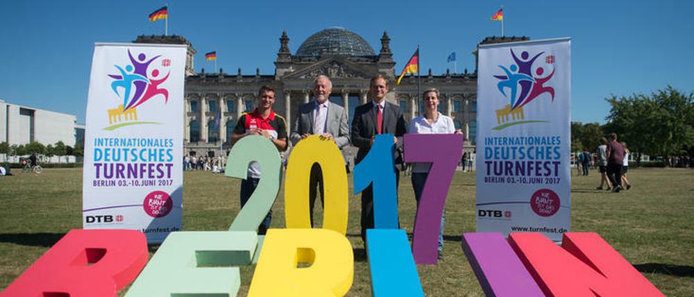 Vorfreude. 2017 wird in Berlin wieder mitgemacht - beim Turnfest.