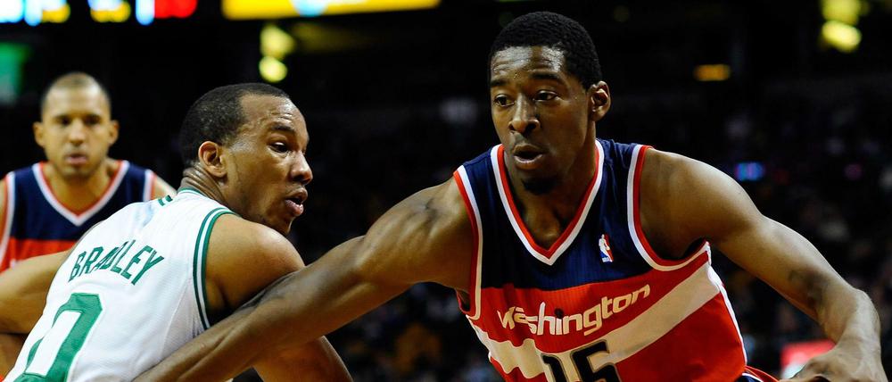 Jordan Crawford (rechts) während seiner Zeit bei den Washington Wizards in der NBA.