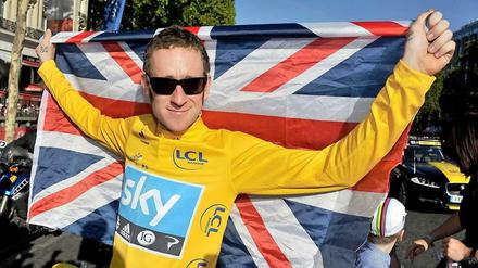 Sternstunde in Paris. 2012 gewann Wiggins die Tour de France. 