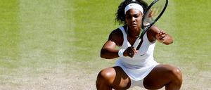 Serena Williams erreichte zum 25. Mal das Finale eines Grand-Slam-Tennisturniers.