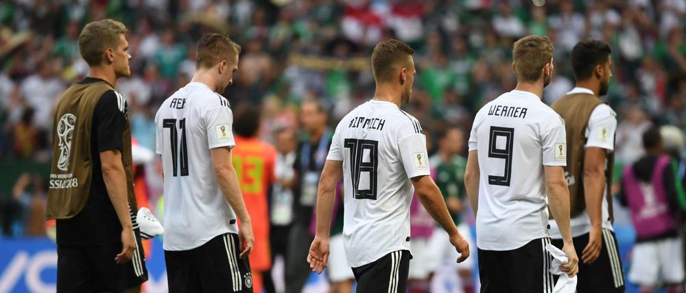 Das deutsche Team muss sich nach der Auftaktniederlage deutlich steigern.