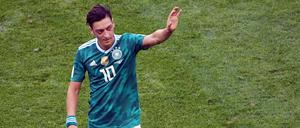 Auf Wiedersehen. Mesut Özil spielt wohl auch weiterhin für den DFB.