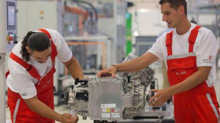 Audi-Motoren werden im westungarischen Györ montiert. 