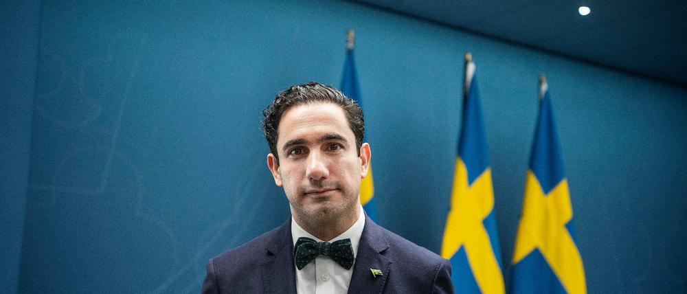 Ardalan Shekarabi ist mit seiner Familie aus dem Iran geflohen. Der Sozialdemokrat ist in Schweden Sozialversicherungsminister. 