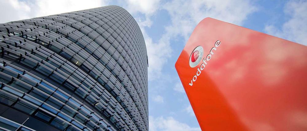 Blick auf die Konzernzentrale von Vodafone