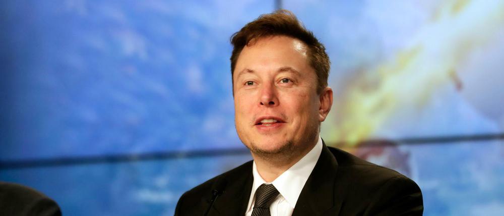 Elon Musk, Chef von Tesla und SpaceX.