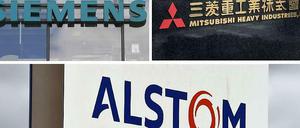 Zwei für einen. Siemens und Mitsubishi Heavy Industries wollen Teile von Alstom übernehmen oder mit ihnen Gemeinschaftsunternehmen bilden. Der Alstom Chef Patrick Kron favorisiert aber das US-Angebot von General Electric. 