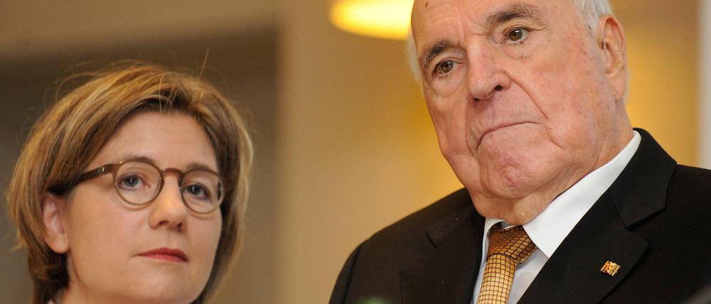 Altbundeskanzler Helmut Kohl mit Ehefrau Maike Kohl-Richter. 