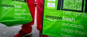 Grün statt gelb-rot: Amazon Fresh muss nun ohne die Logistik von DHL auskommen.
