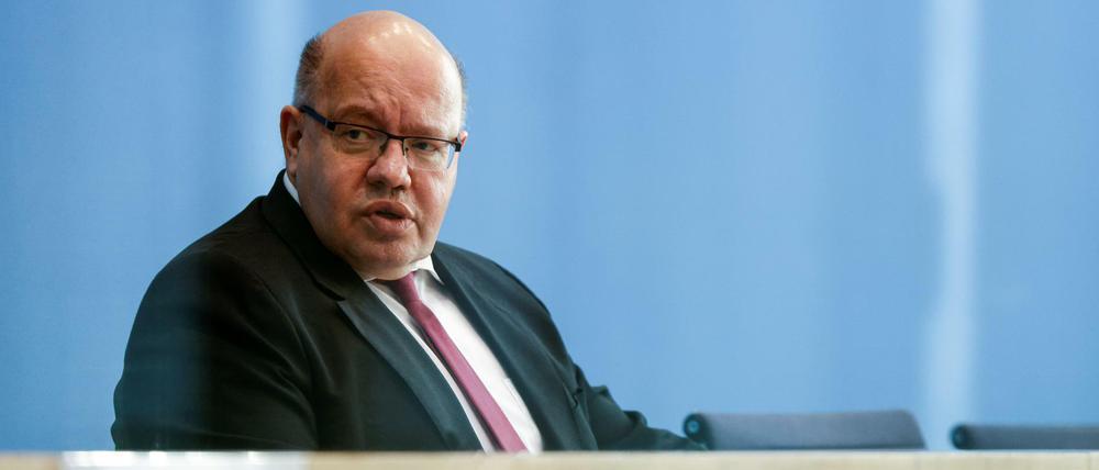Bundeswirtschaftsminister Peter Altmaier. 