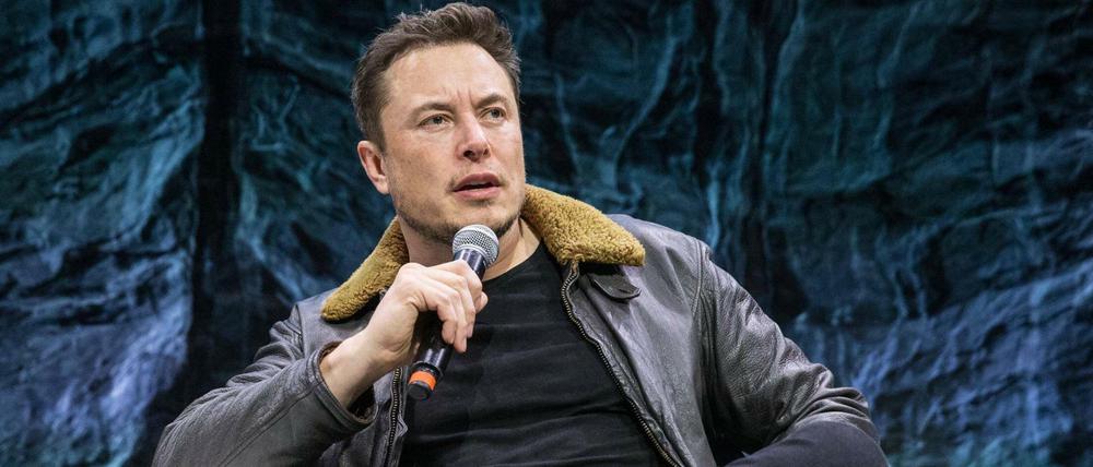 Elon Musk spricht bei einer Konferenz im amerikanischen Austin. (Archivbild)
