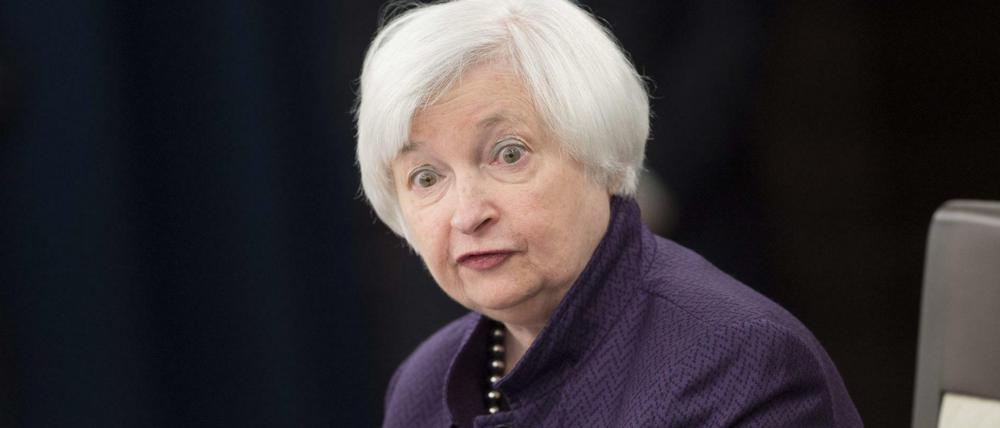 Fed-Chefin Janet Yellen (Archivbild). Die US-Notenbank beließ am 2. November 2016 die Leitzinsen unverändert.