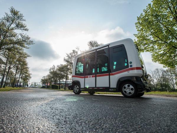 Autonome Busse können Teil der smarten Stadt sein.