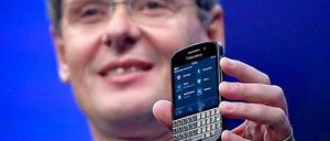 Der Deutsche Thorsten Heins baut Blackberry um - bislang mit mäßigem Erfolg.