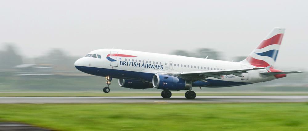 Ein Airbus A319-131 von British Airways. (Symbolbild)