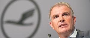 Trotz Corona-Krise sieht Lufthansa-Chef Carsten Spohr seinen Konzern wirtschaftlich gut aufgestellt. 