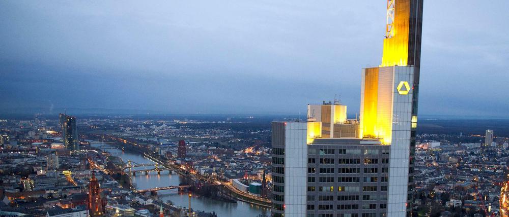 Hauptsitz der Commerzbank in Frankfurt am Main. Von den Großbanken arbeitet sie laut "Fair Finance Guide" am nachhaltigsten. 