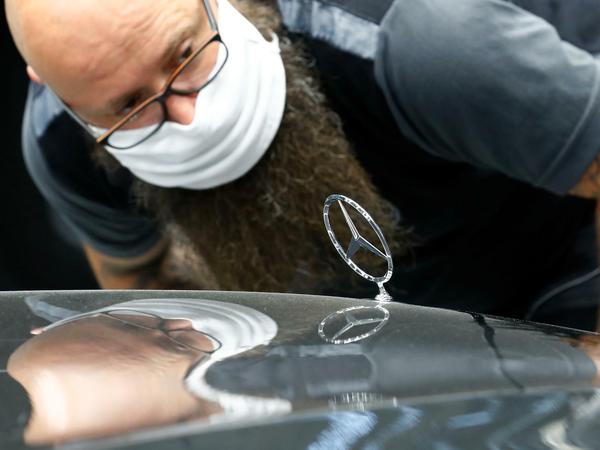 Daimler-Produktion in Sindelfingen 