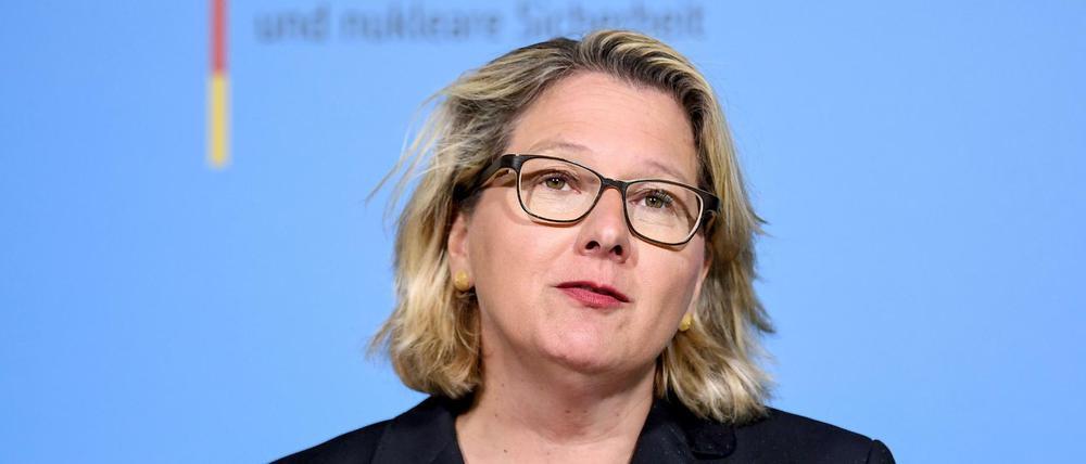 Die Bundesumweltministerin Svenja Schulze (SPD).