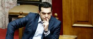 Hat auf die Schwäche der griechischen Banken mit einem Interventionsplan reagiert: Ministerpräsident Alexis Tsipras.
