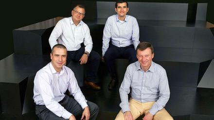 Das Team des Digital East Fonds von Earlybird: Dan Lupu, Cem Sertoglu, Evren Ucok und Roland Manger (von links). 