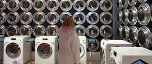 IFA in Berlin: Hier gibt es die schlauesten Waschmaschinen der Welt. Der Verbraucher ist noch skeptisch. 