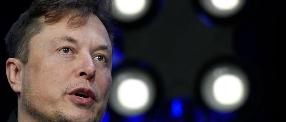 Elon Musk, Chef von Tesla und der Weltraumfirma SpaceX 