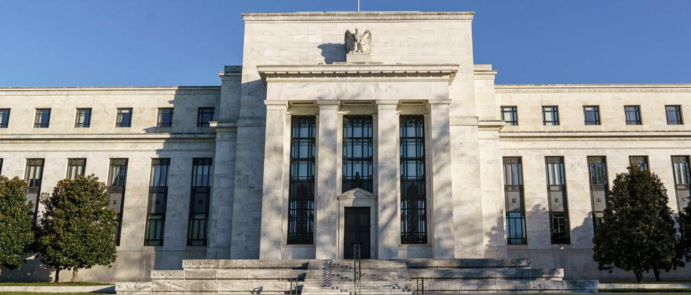 Das Gebäude der US-Notenbank Federal Reserve (Fed) in Washington.
