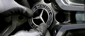 Mercedes-Produktion in Rastatt
