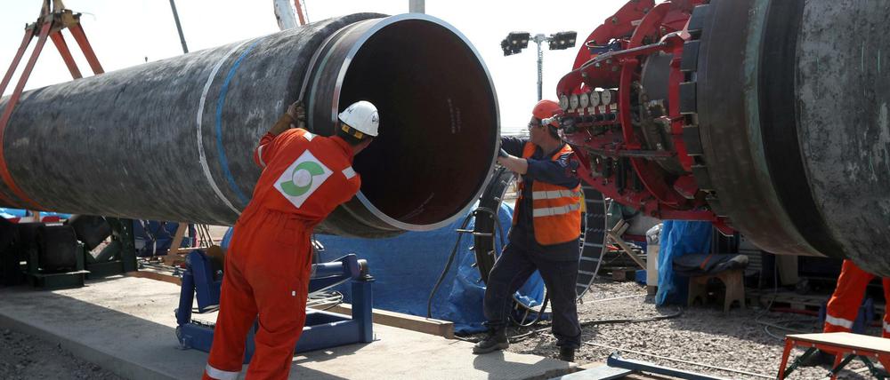 Die Erdgaspipeline Nord Stream 2 ist nach dreijähriger Bauzeit fertiggestellt.