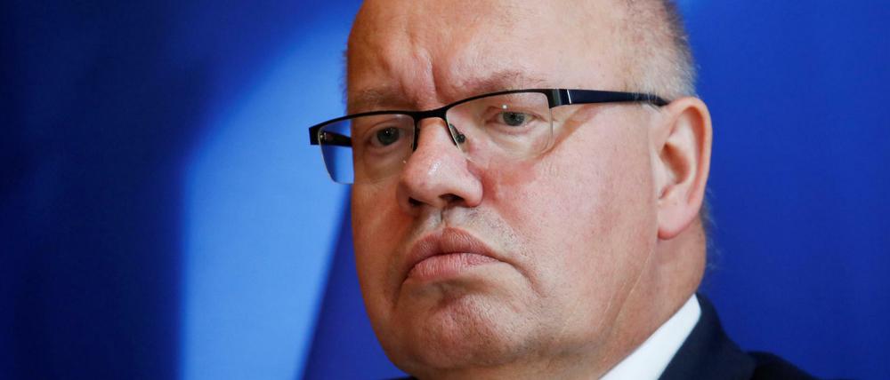 Schrieb wegen der Kassenbon-Pflicht an Finanzminister Scholz: Bundeswirtschaftsminister Peter Altmaier.