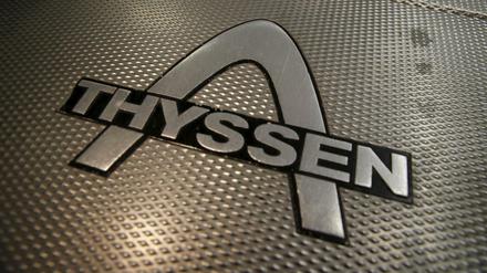 Steht für Stahl: Thyssen.