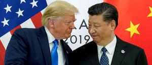 US-Präsident Donald Trump und Chinas Präsident Xi Jinping.