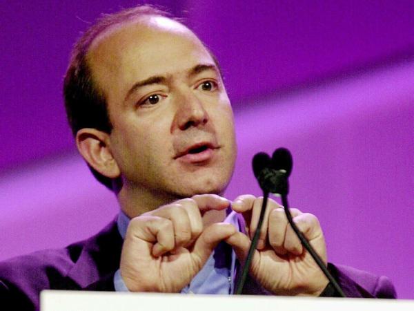 Jeff Bezos im Jahr 2000.
