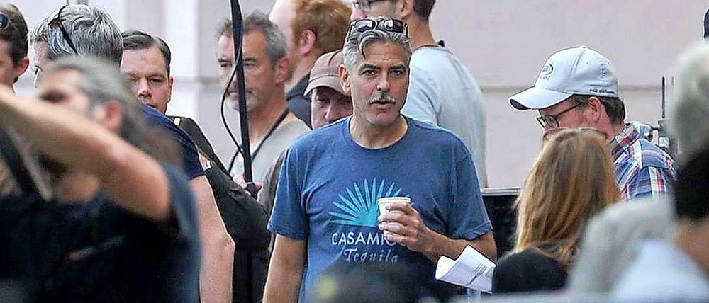 Cool, cooler, Clooney. Der Filmstandort Berlin-Brandenburg zieht Hollywood an. Für Wirbel sorgte George Clooneys Produktion „The Monuments Men“. 