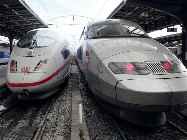Der deutsche ICE von Siemens und der französische TGV von Alstom kommen nicht zusammen. Vestager hatte die Fusion im Februar untersagt. 