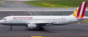 Ein Airbus A320 der Fluggesellschaft Germanwings.