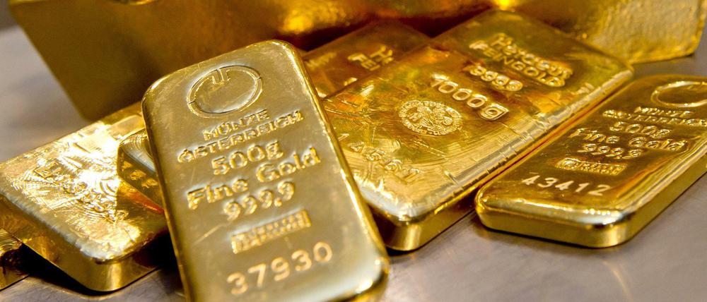 Die Deutschen investieren immer noch gerne in Gold. 
