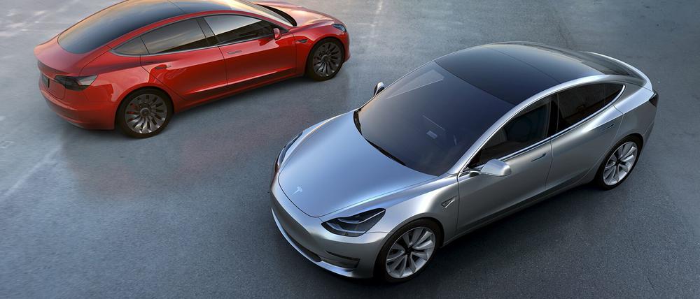 Hoffnungsträger für Tesla und den E-Auto-Markt: das neue, günstigere Model 3.
