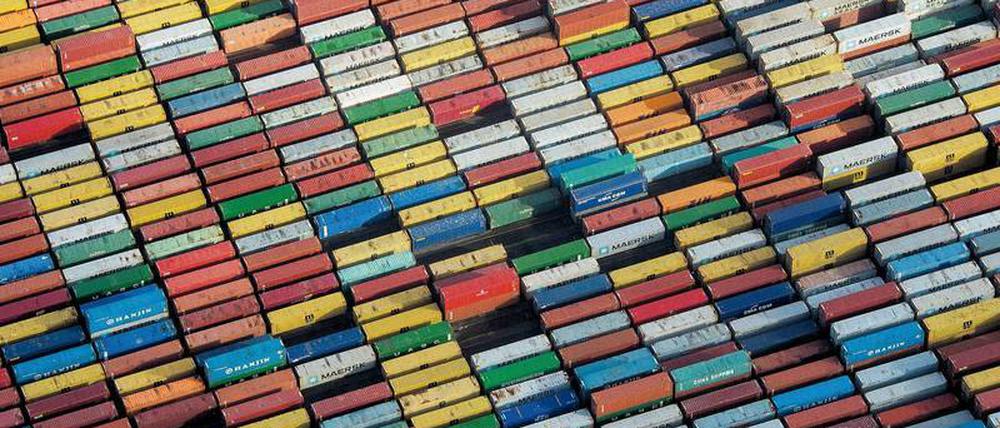 Container im Hamburger Hafen. TTIP beeinflusst die europäische Wirtschaft stärker als die US-amerikanische. 