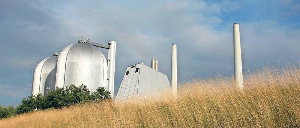 Skandinavisches Design. Das Kraftwerk Avedøre im Süden von Kopenhagen gilt als eines der effizientesten der Welt. Es produziert Strom und Wärme.Foto: Mauritius/Jean Schweitzer