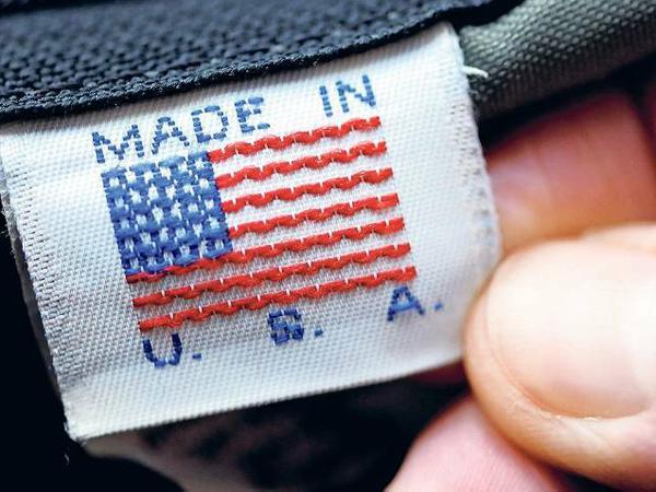 Trump will, dass möglichst viele der in den USA verkauften Produkte auch dort hergestellt werden. 